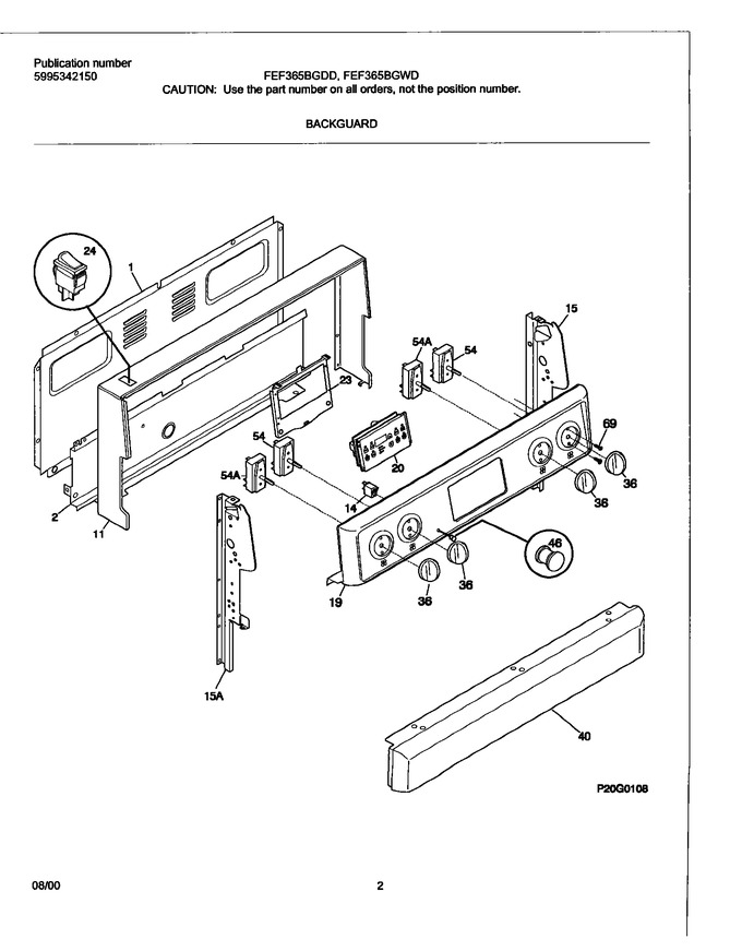 Diagram for FEF365BGWD