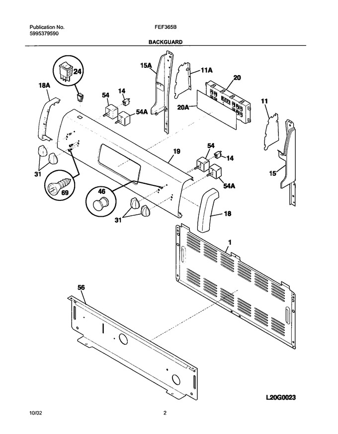Diagram for FEF365BUB