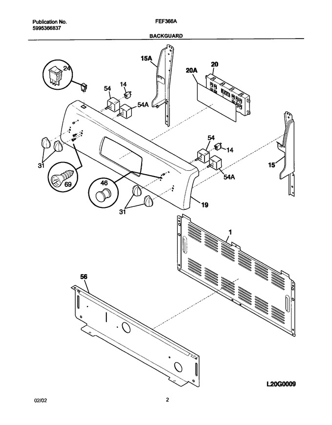 Diagram for FEF366AWD