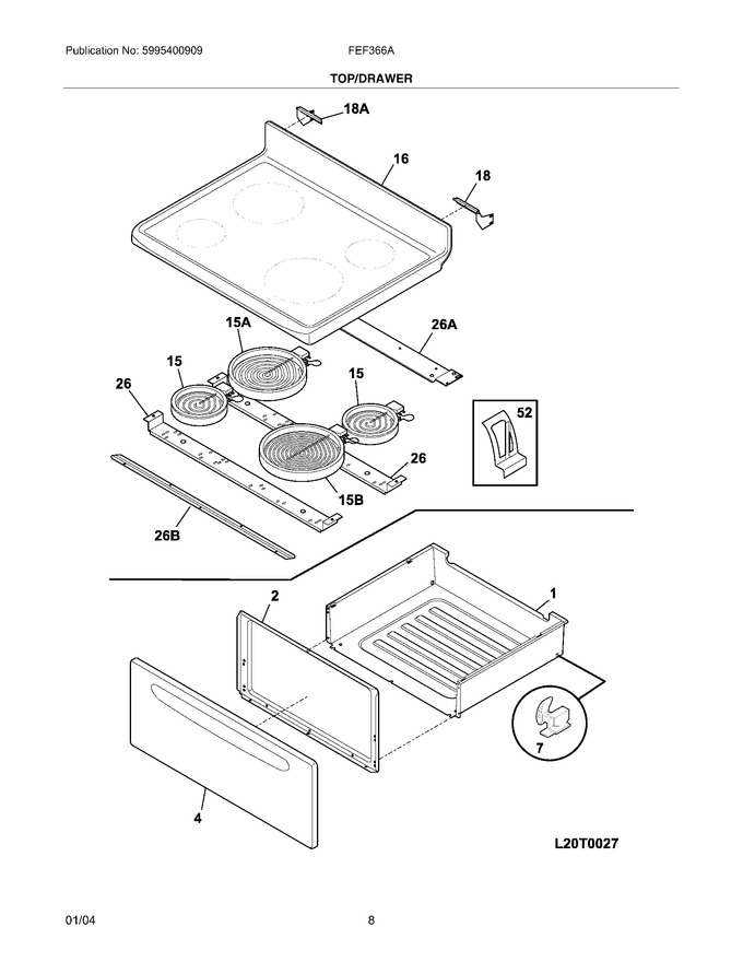 Diagram for FEF366AWH