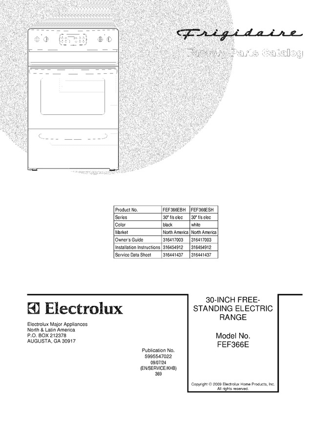 Diagram for FEF366ESH