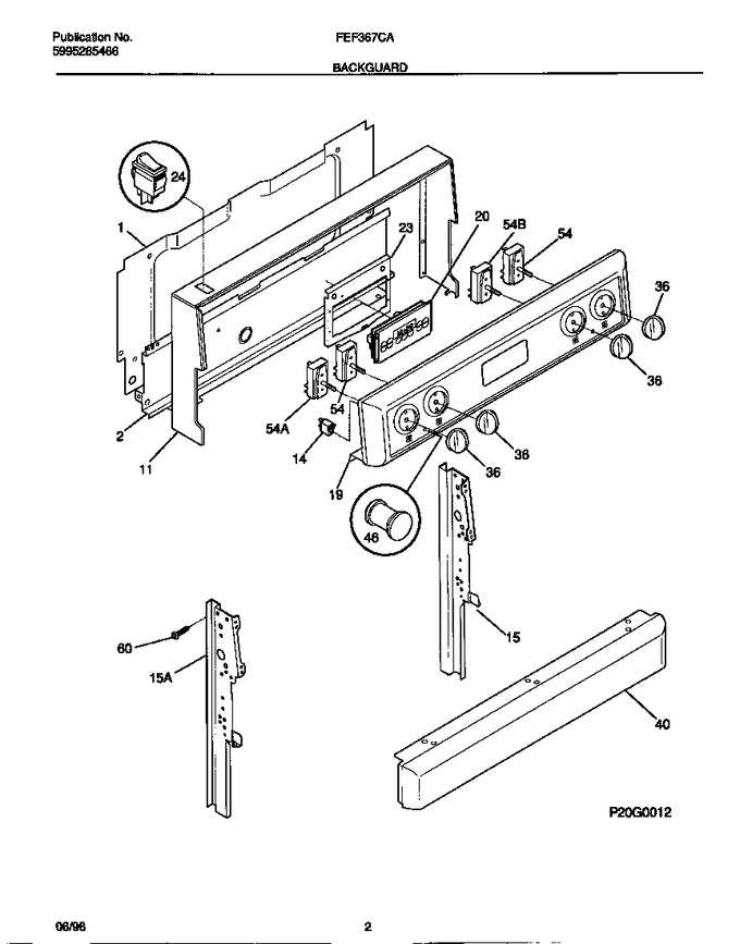 Diagram for FEF367CASF