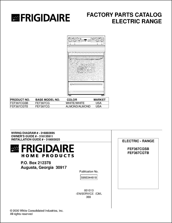 Diagram for FEF367CGTB