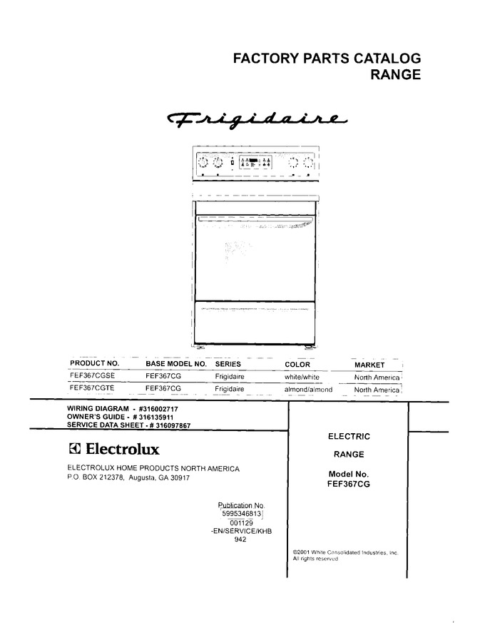 Diagram for FEF367CGSE