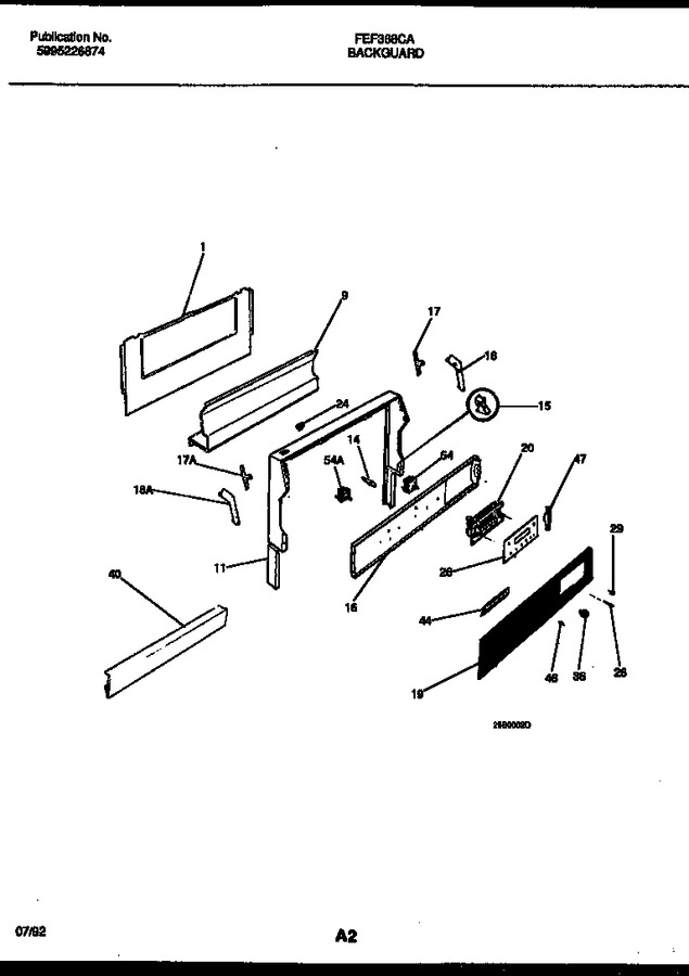 Diagram for FEF368CASB