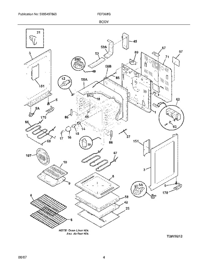 Diagram for FEF368GQA