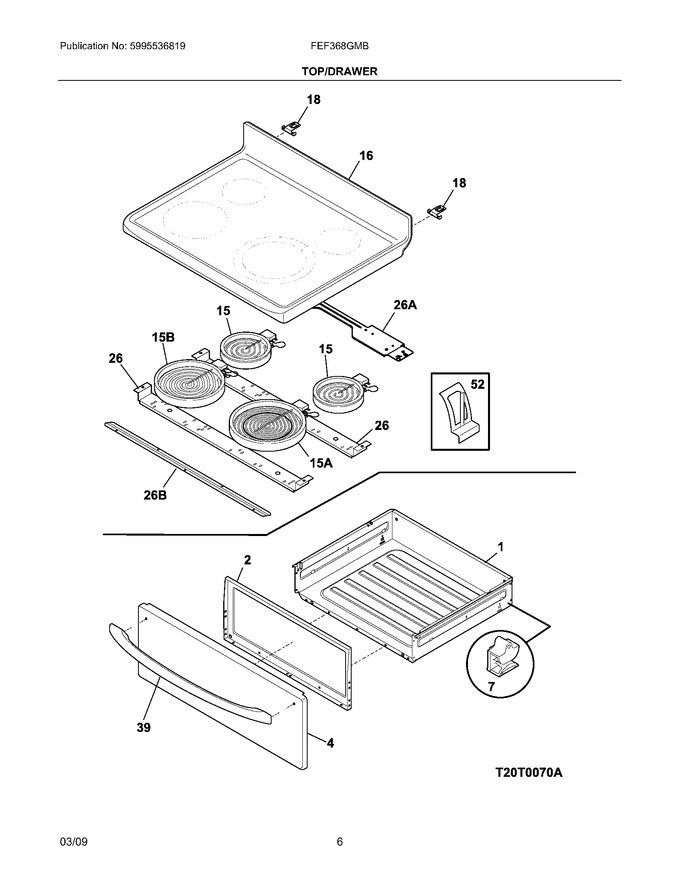Diagram for FEF368GMB