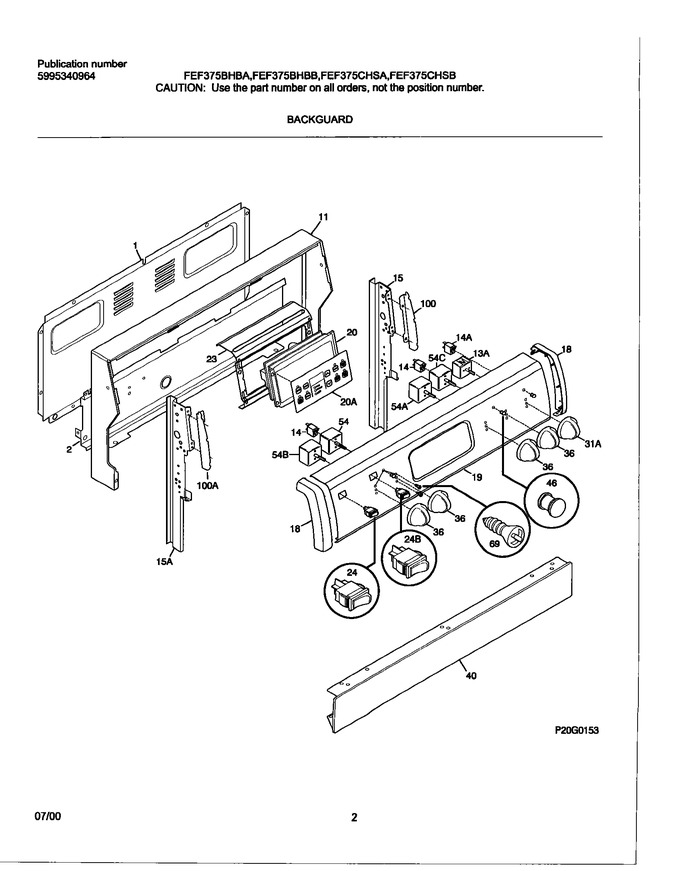 Diagram for FEF375BHBA