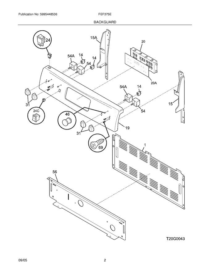 Diagram for FEF375ESB