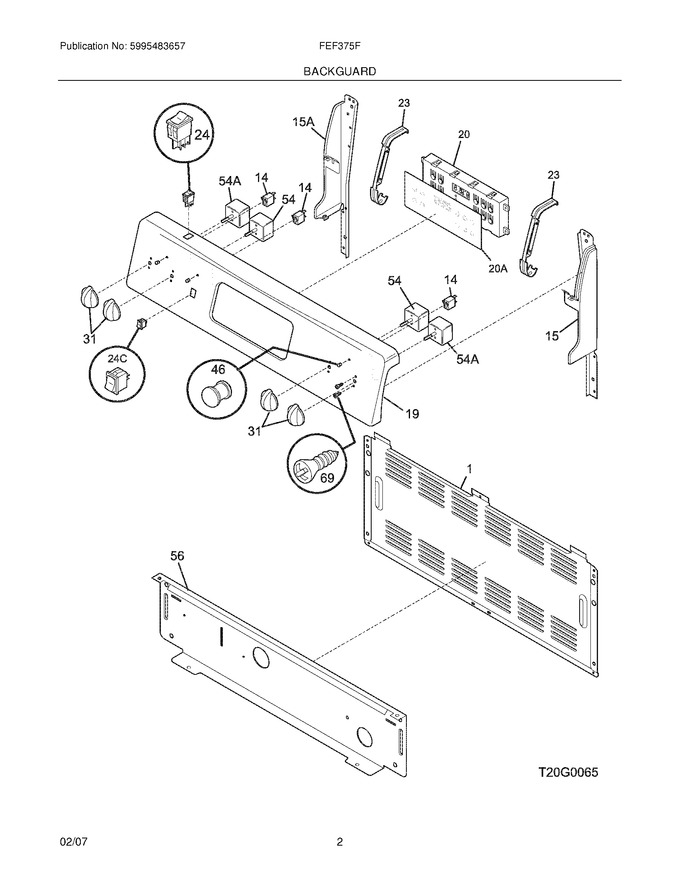 Diagram for FEF375FSC