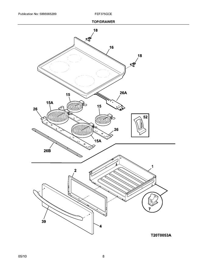 Diagram for FEF375GCE