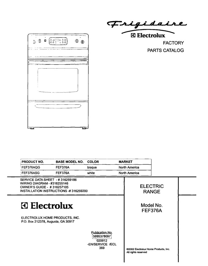 Diagram for FEF376ASG