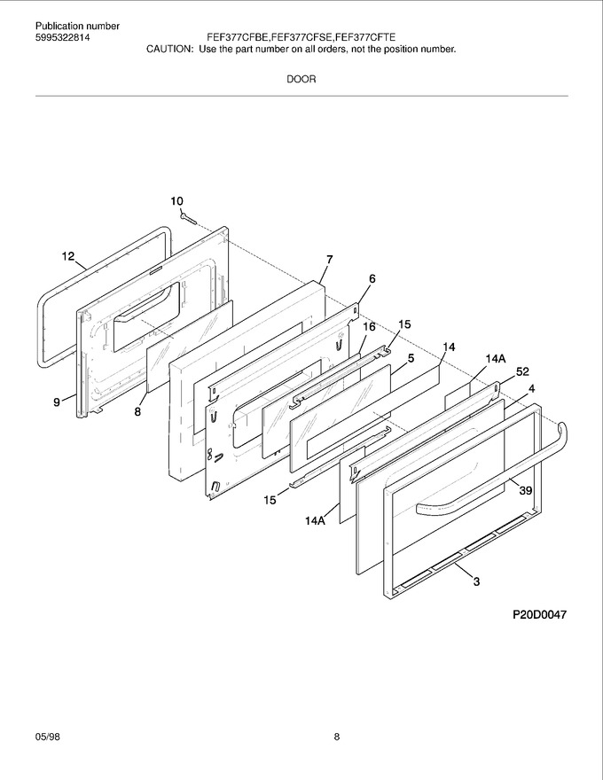 Diagram for FEF377CFTE