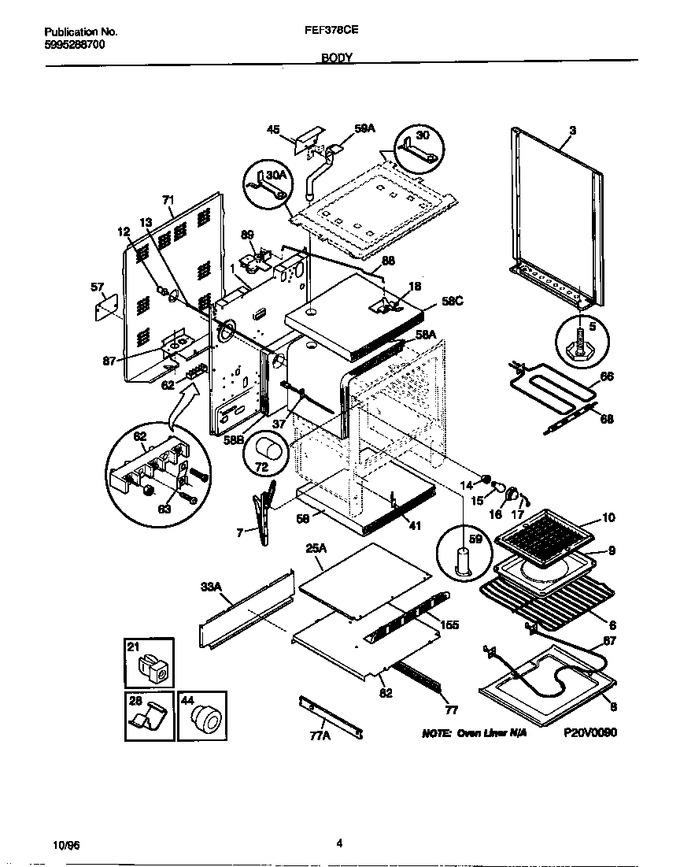 Diagram for FEF378CETB