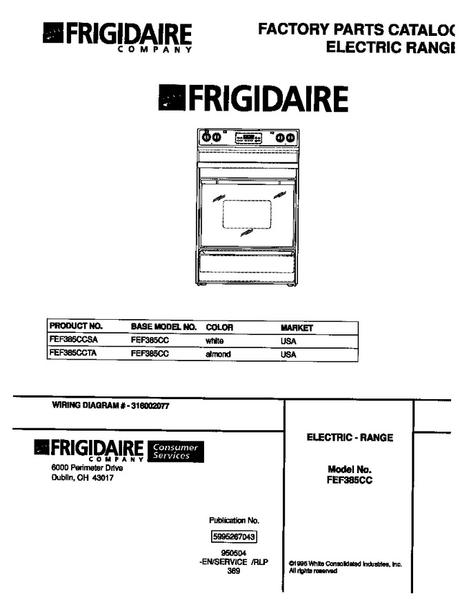Diagram for FEF385CCTA