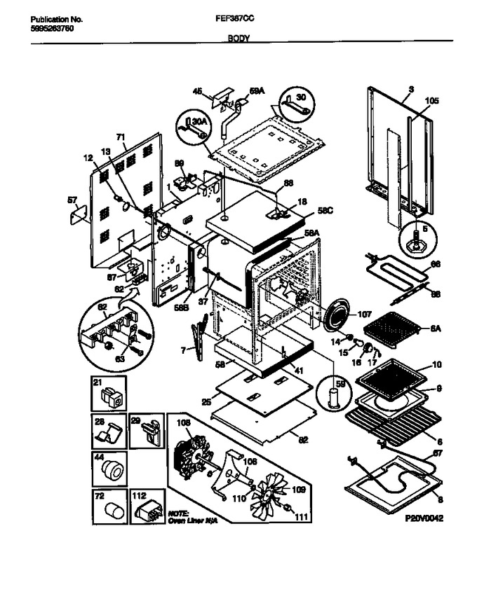 Diagram for FEF387CCSA