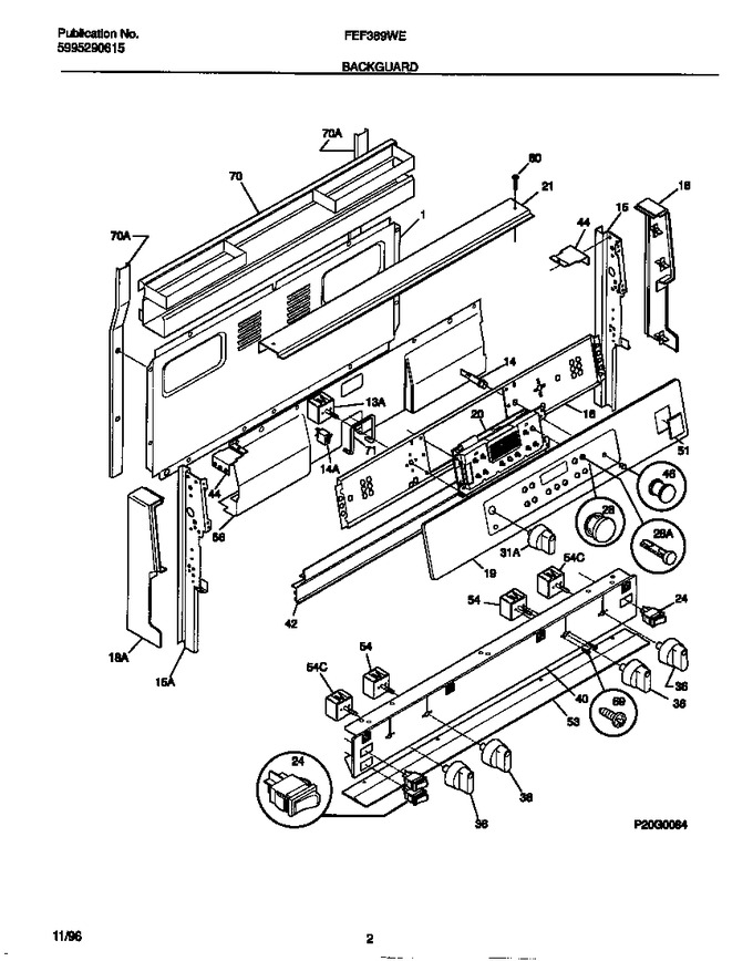 Diagram for FEF389WESB