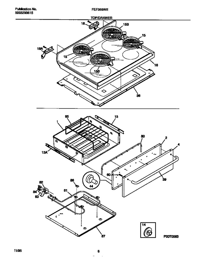 Diagram for FEF389WESB