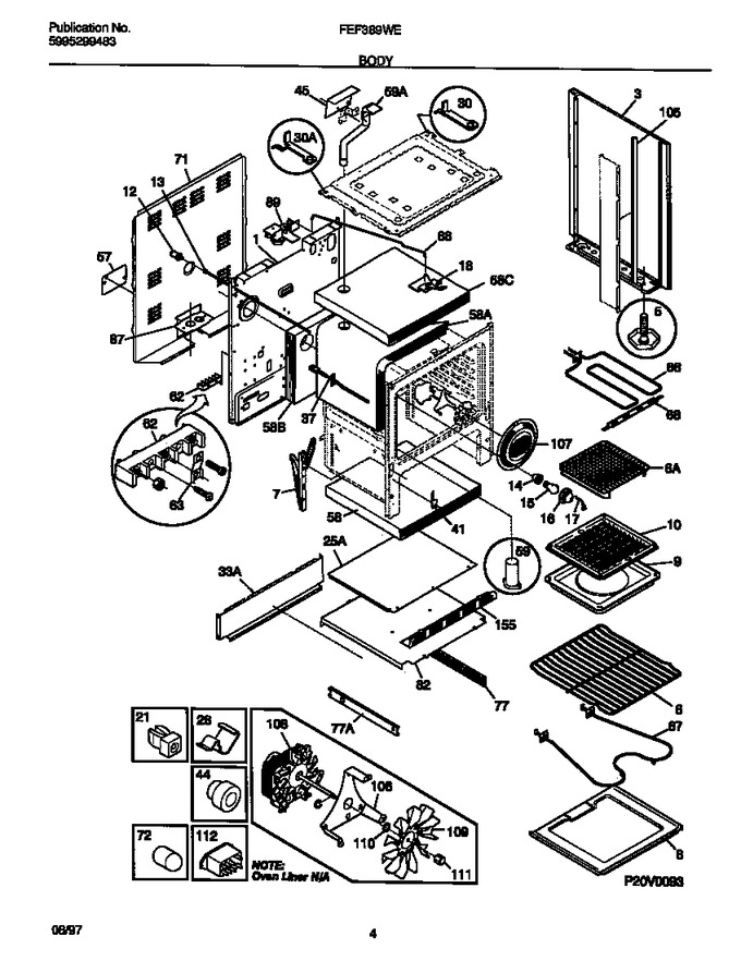 Diagram for FEF389WECE