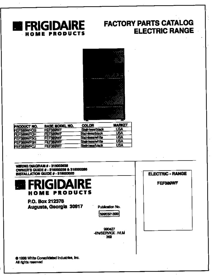 Diagram for FEF389WFSG