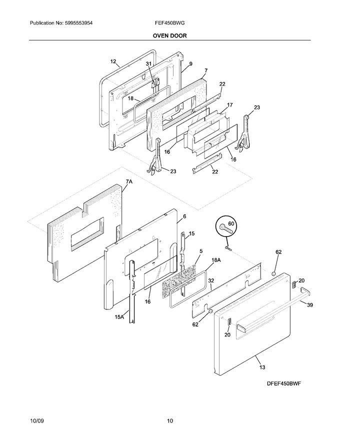 Diagram for FEF450BWG