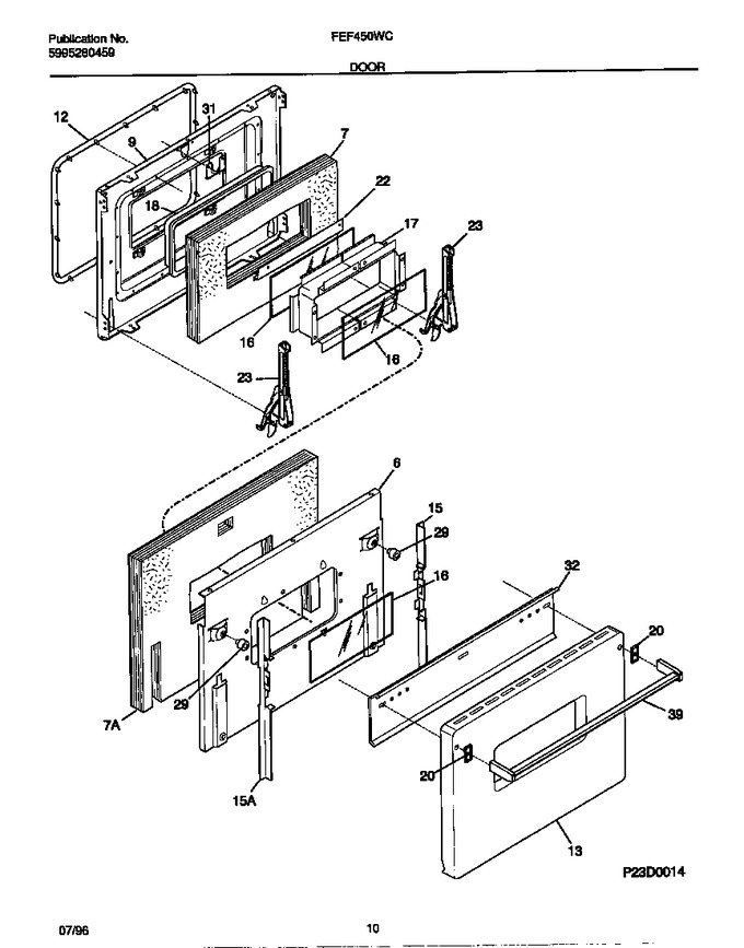 Diagram for FEF450WCWA
