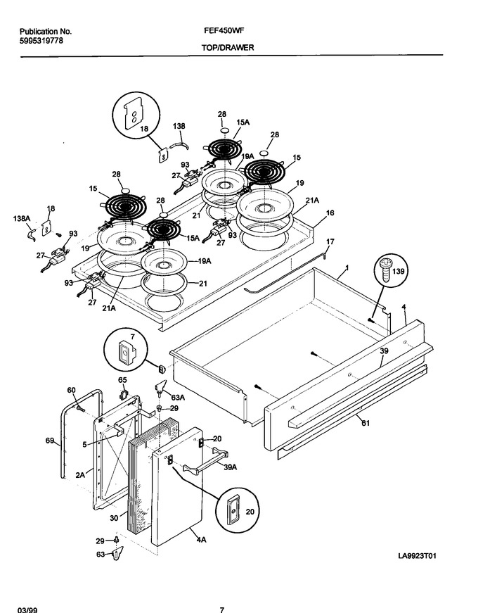 Diagram for FEF450WFDB