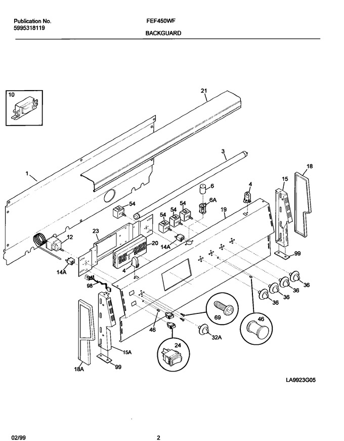 Diagram for FEF450WFWC