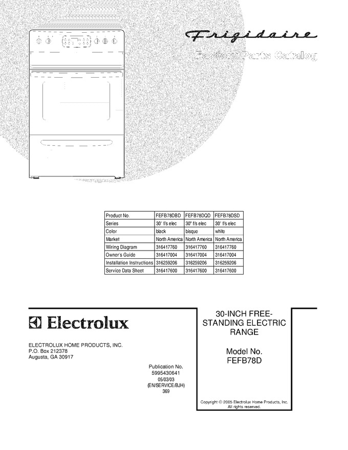 Diagram for FEFB78DQD
