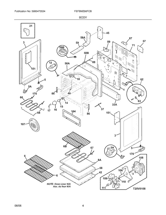 Diagram for FEFBMZ96FCB