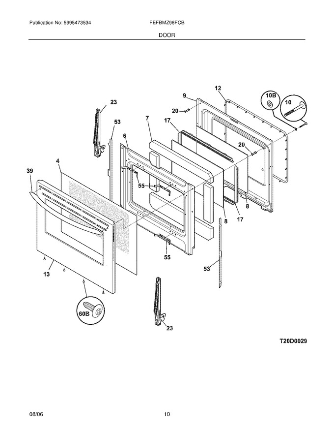 Diagram for FEFBMZ96FCB