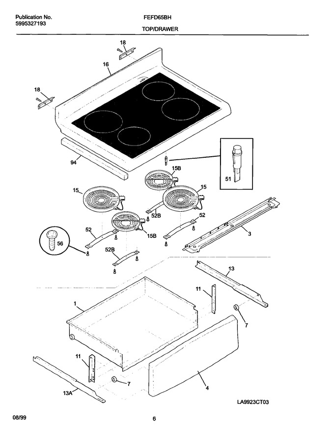 Diagram for FEFD65BHWB