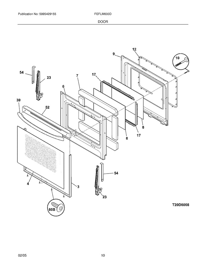 Diagram for FEFLM600DQA