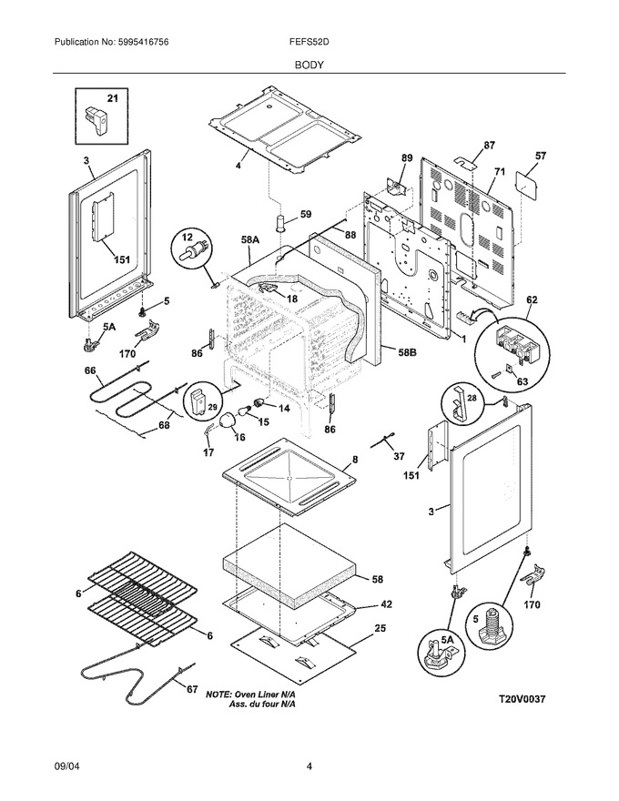 Diagram for FEFS52DSA