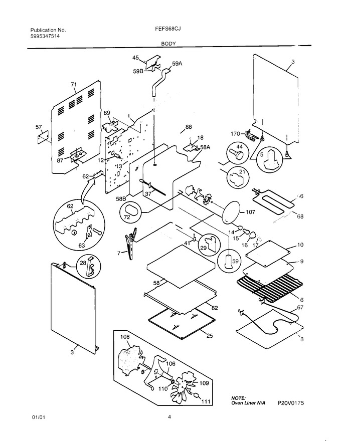 Diagram for FEFS68CJTB