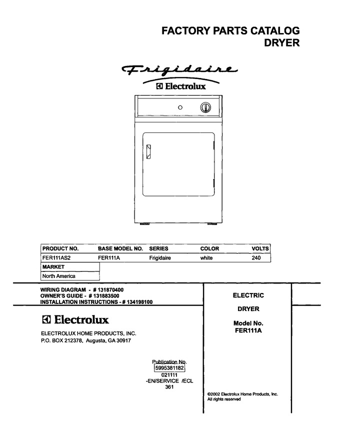 Diagram for FER111AS2