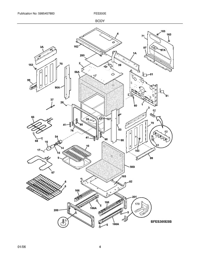 Diagram for FES300EBB