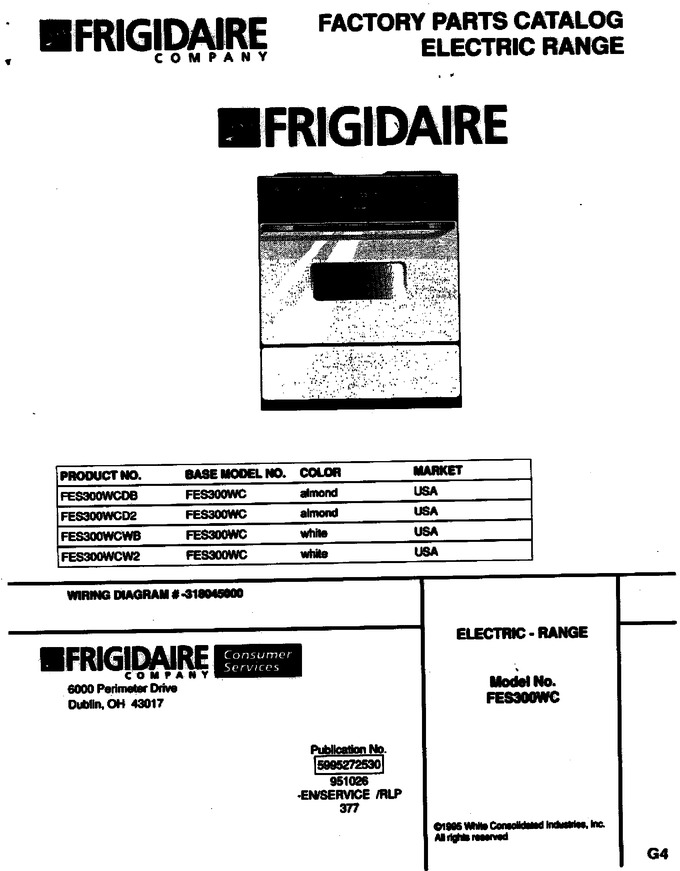 Diagram for FES300WCWB