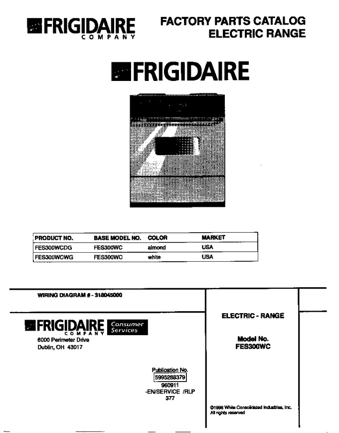 Diagram for FES300WCDG