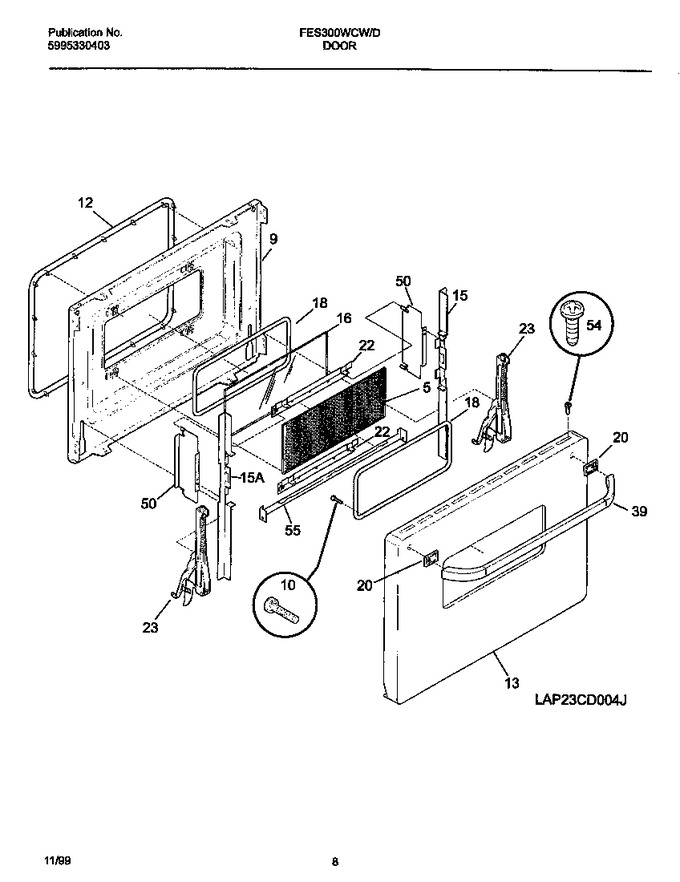 Diagram for FES300WCWH