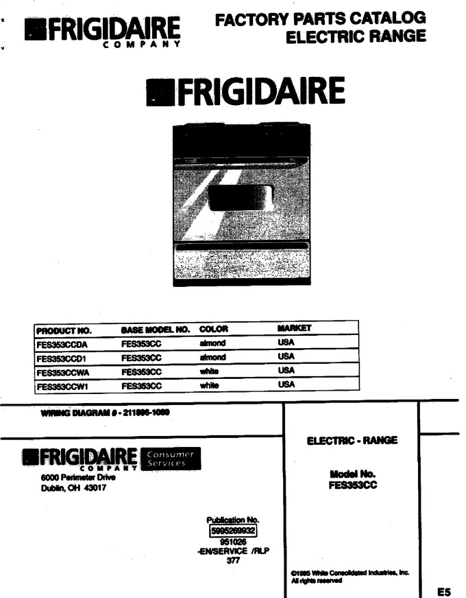 Diagram for FES353CCDA