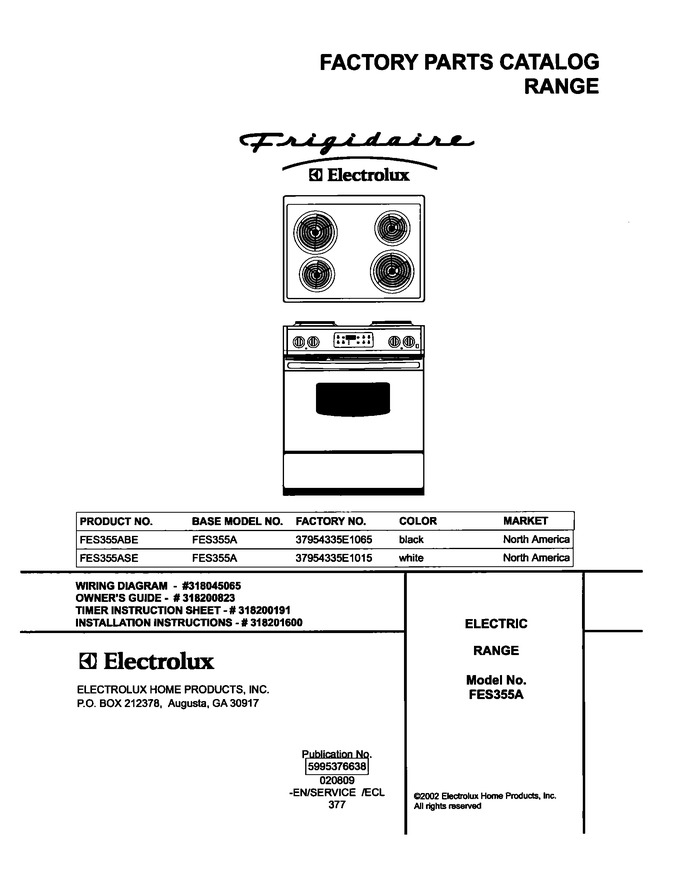 Diagram for FES355ASE