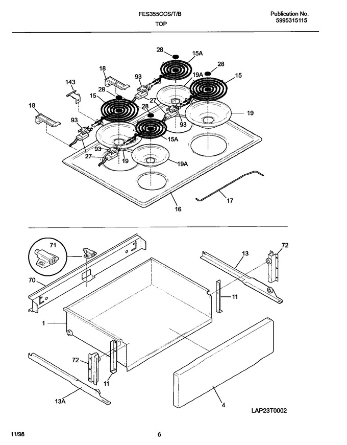 Diagram for FES355CCTF
