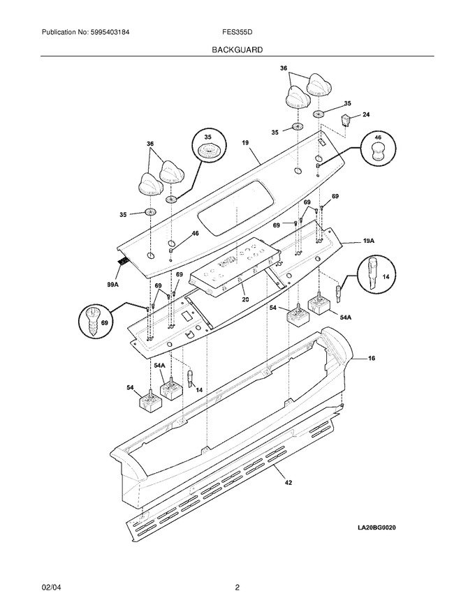 Diagram for FES355DSB