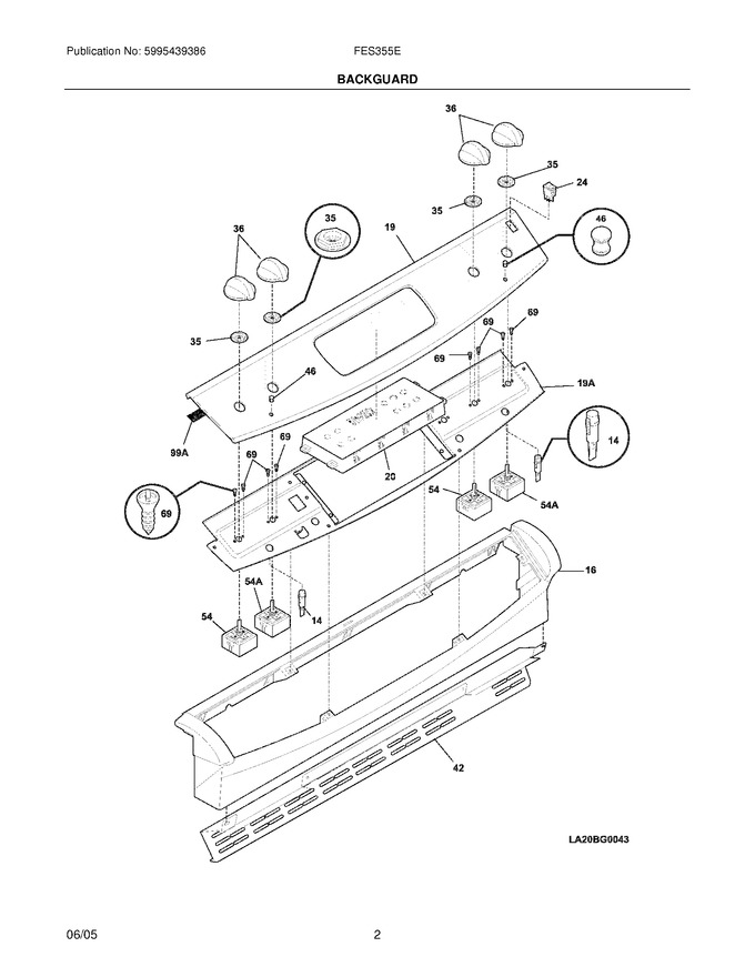 Diagram for FES355ESA