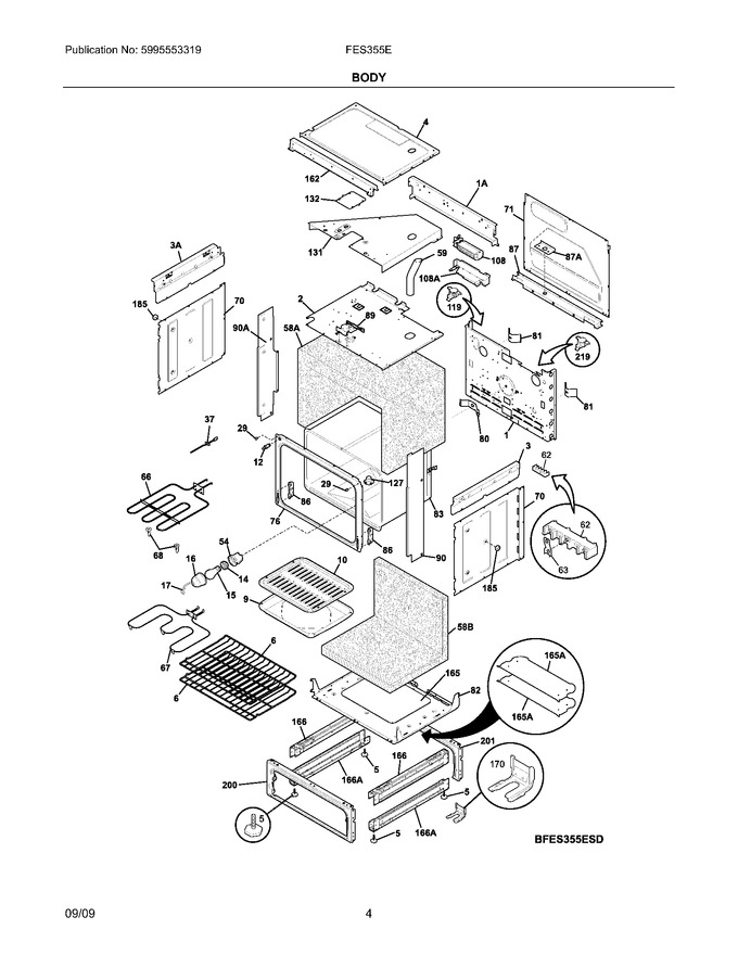 Diagram for FES355EBE