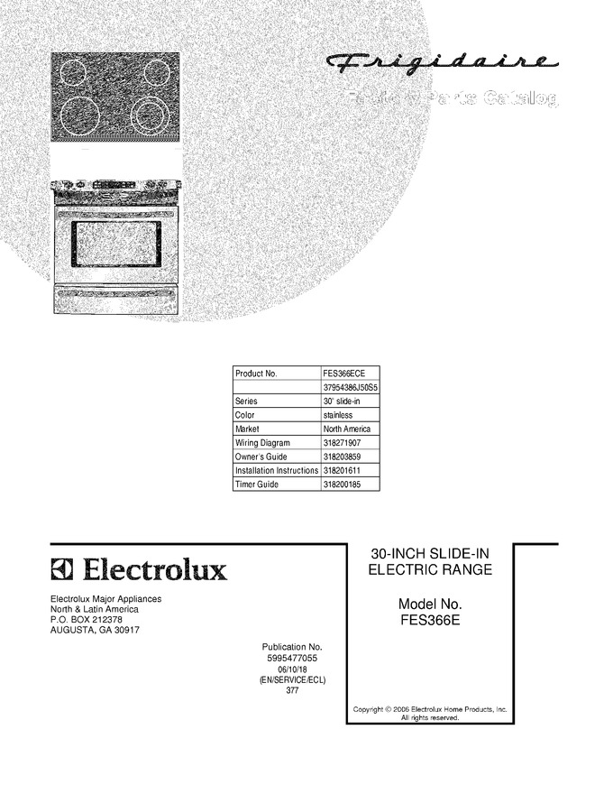 Diagram for FES366ECE