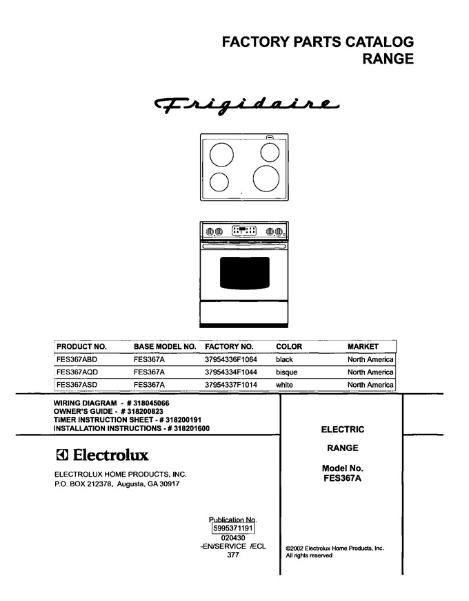 Diagram for FES367ASD