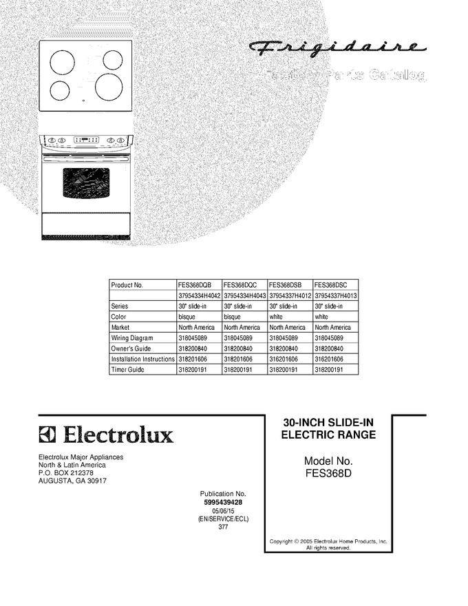 Diagram for FES368DSC