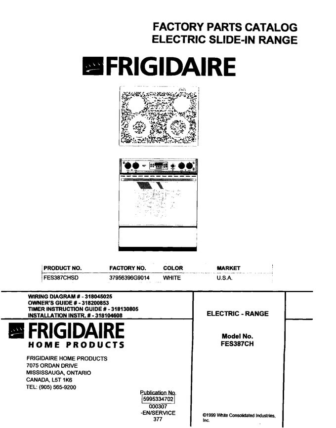 Diagram for FES387CHSA